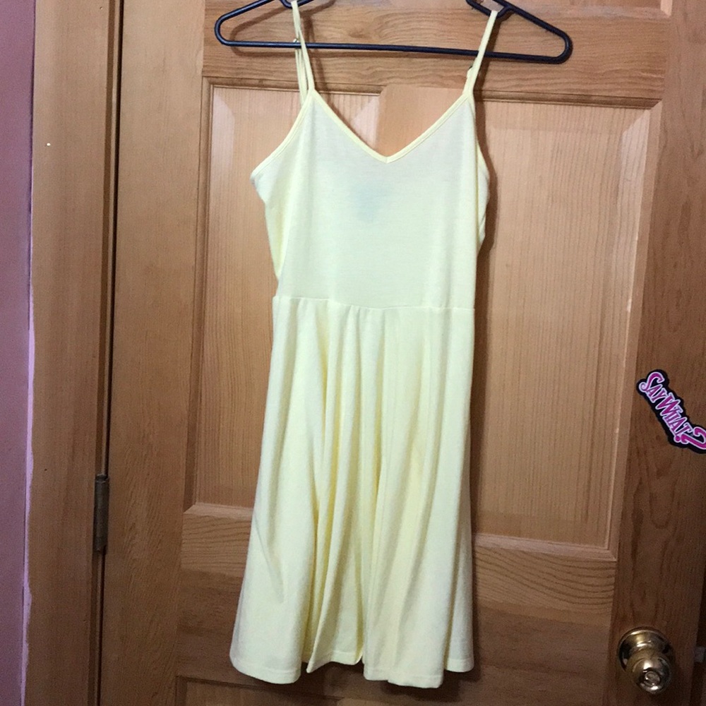 Yellow dress